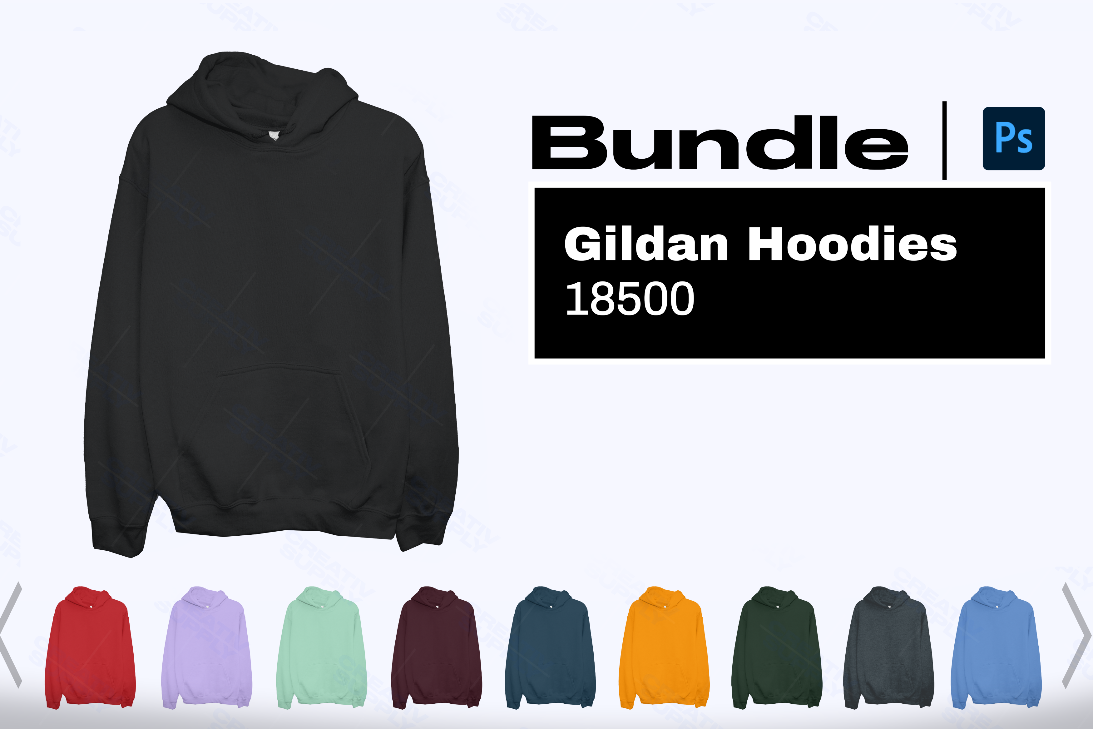 HOODIE MOCKUP WOOD BACKGROUND BUNDLE cover