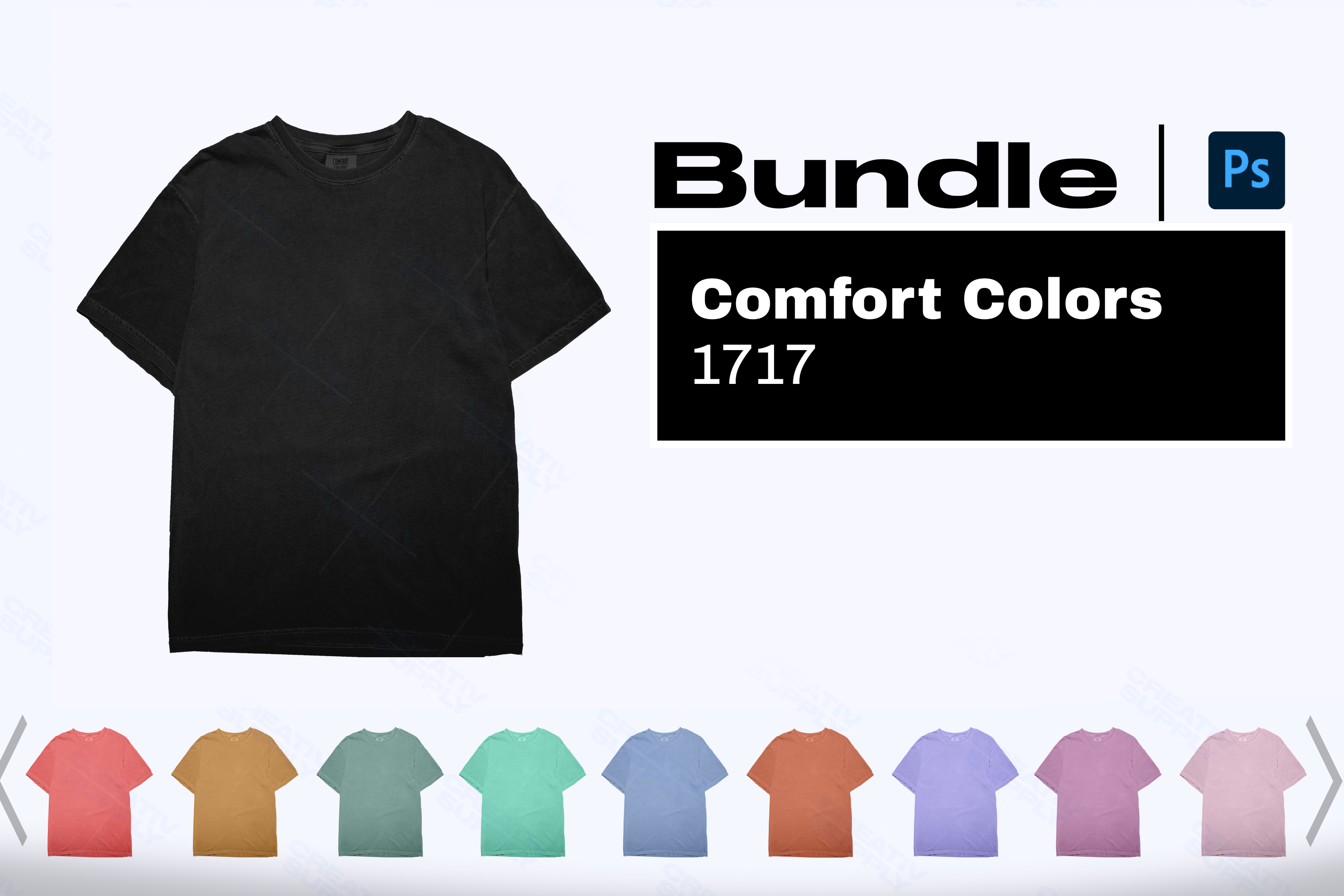 comfort colors 1717 mockups cc