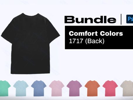 Comfort Colors Mockup Back Bundle
