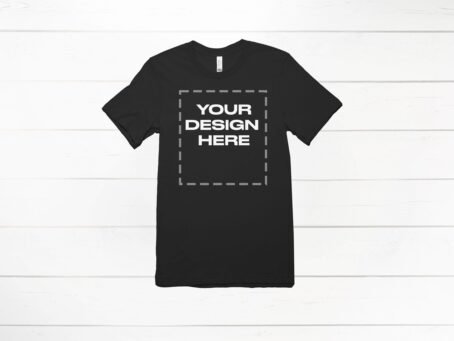 Vintage Black shirt Mockup mockup unisex t-shirt mockup Download