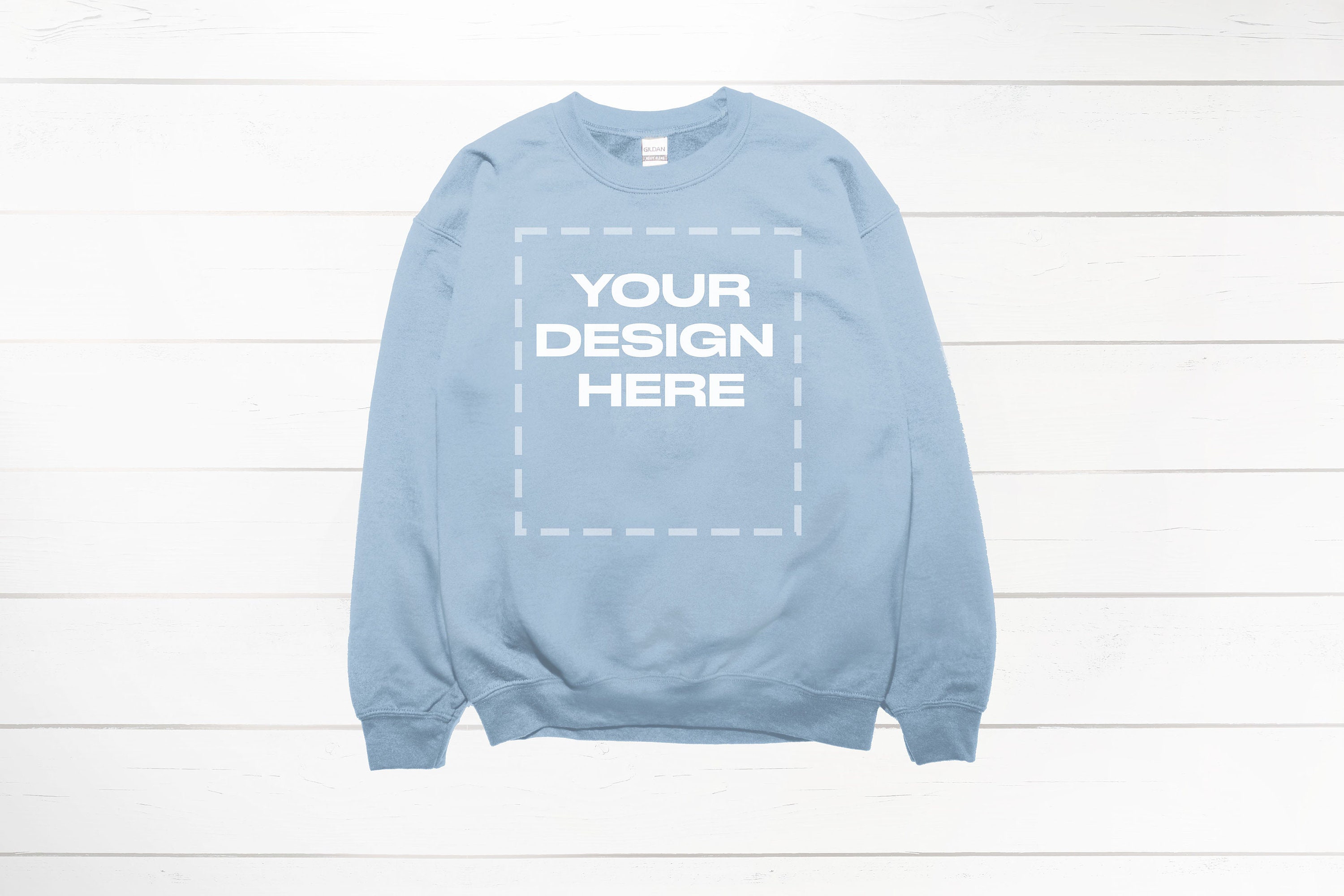 Light Blue Sweatshirt Mockup Light Blue Crewneck Mockup Download